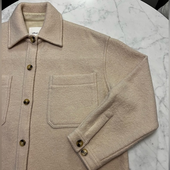Aritzia Wilfred Free Beam Shirt Jacket - Birch - Picture 4 of 7